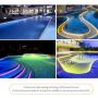 Light for Swimming Pool Boat Fish Tank,Underwater Rope Light ,Rope Light Real IP68,Waterproof Strip