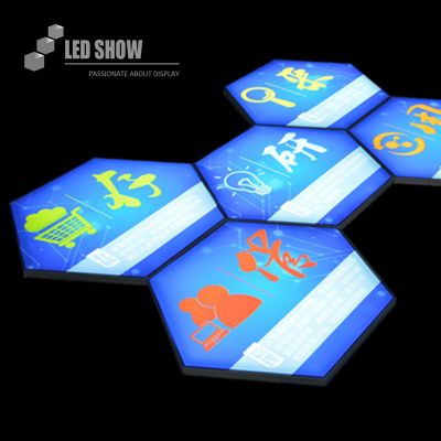hexagon led light,led light box, light box, led advertising display,led sign
