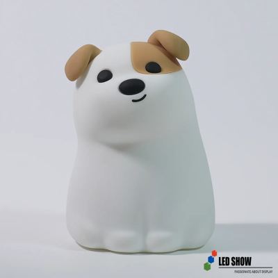 Kawaii Silicone Puppy Night Lamp