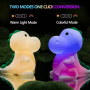 Multi-Color Dinosaur Nursery Night Lamp