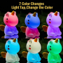 Rechargeable LED Silicone Unicorn Night Light