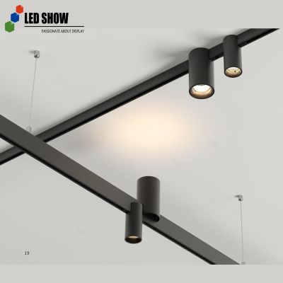 ML-DL Series Compact Track Spotlights 3W/7W 48V Multi-Beam Angle (24°/36°/60°) 3000K/4000K/5000K High CRI Commercial Lighting