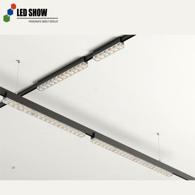 ML-LHS Series Linear Track Lights 6W-24W 48V 180° Wide Beam 3000K/4000K/5000K High Lumen Commercial Lighting