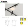 ML-DL Series Compact Track Spotlights 3W/7W 48V Multi-Beam Angle (24°/36°/60°) 3000K/4000K/5000K High CRI Commercial Lighting