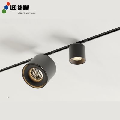ML Series Adjustable Beam Track Lights 5W-7W 48V 24/36 Beam Angle 3000K/4000K/5000K Optional Honeycomb Anti-Glare Commercial Spo