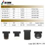 ML Series Compact Track Spotlights 3W 48V 24 Narrow Beam 3000K/4000K/5000K High Lumen Commercial Lighting