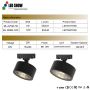 ML Series Medium Beam Track Lights 7W/12W 48V 30° Beam Angle 3000K/4000K/5000K High Lumen Commercial Spotlights