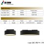 ML Series Ultra-Wide Beam Track Lights 10W/20W 48V 180°/200° Beam Angle 1600LM High Lumen Commercial Flood Lighting