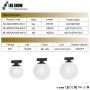 ML-MOON Series Designer Track Lights 3W-7W 48V 36° Beam Angle 3000K/4000K/5000K Modern Commercial Lighting