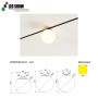 ML-MOON Series Designer Track Lights 3W-7W 48V 36° Beam Angle 3000K/4000K/5000K Modern Commercial Lighting