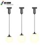 ML-MOONP & SUNP Series 360° Full Beam Pendant Track Lights 3W-5W 48V 1000mm Suspension Commercial Lighting